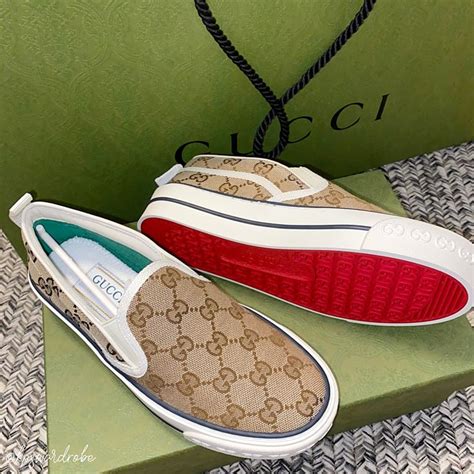 white gucci slip on shoes|Gucci slip on shoes price.